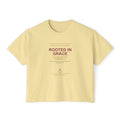 Rooted in New Life Women's Boxy Tee - 15th Anniversary Fundraiser