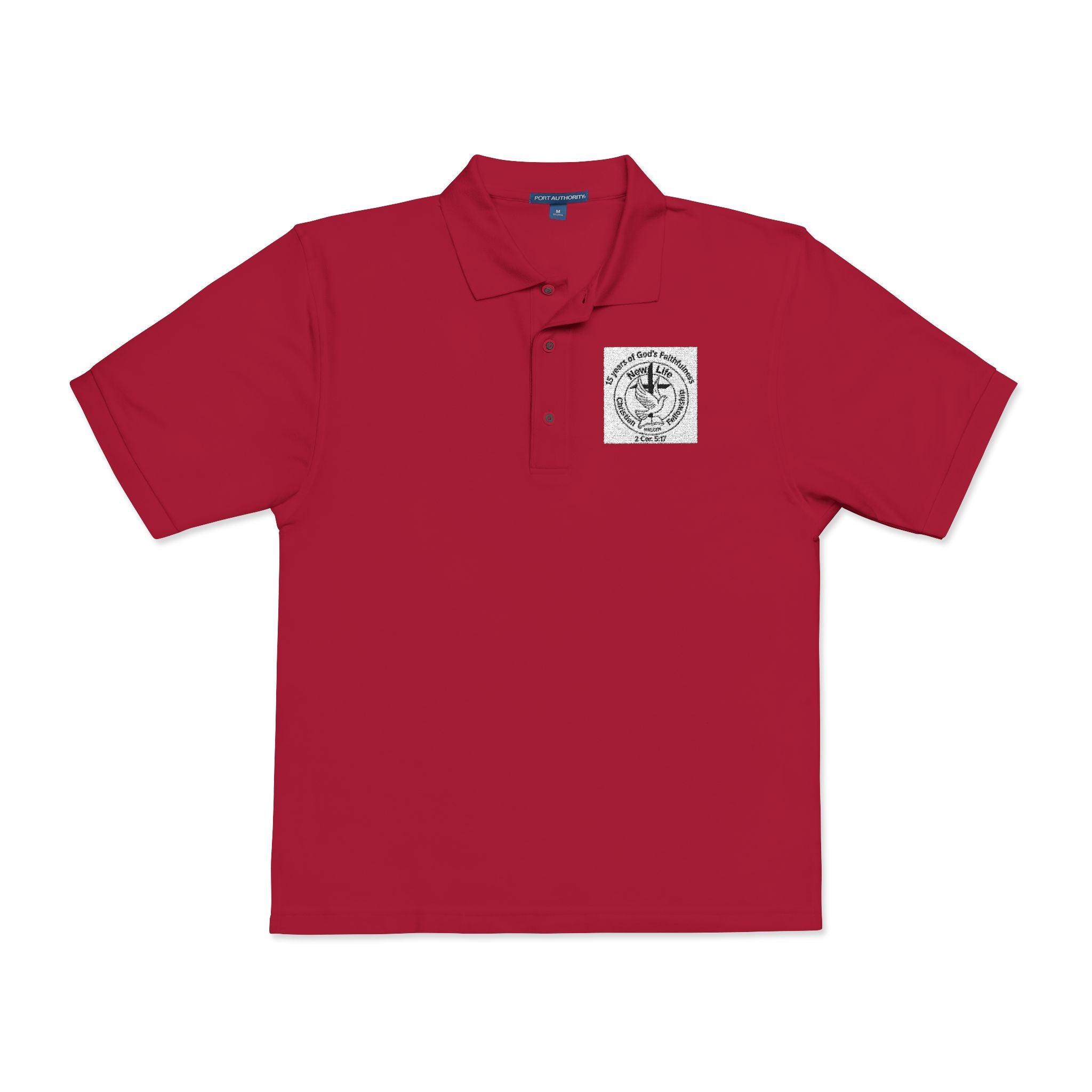 New Life Embroidered Polo