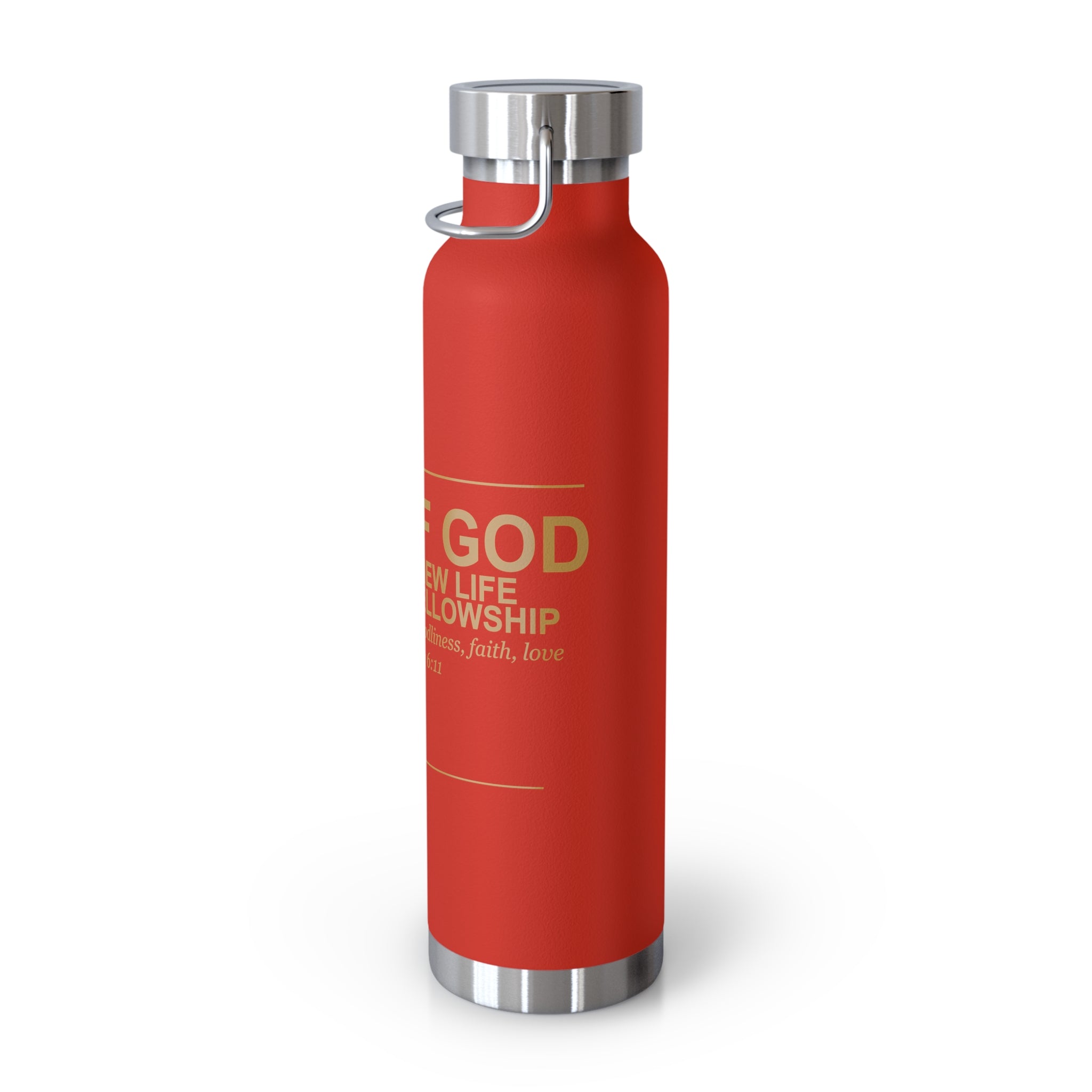 New Life Man of God Insulated Bottle - Fathers Day Christian Gift