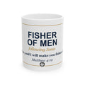 Fisher of Men Dad Ceramic Mug - Christian Fathers Day Gift