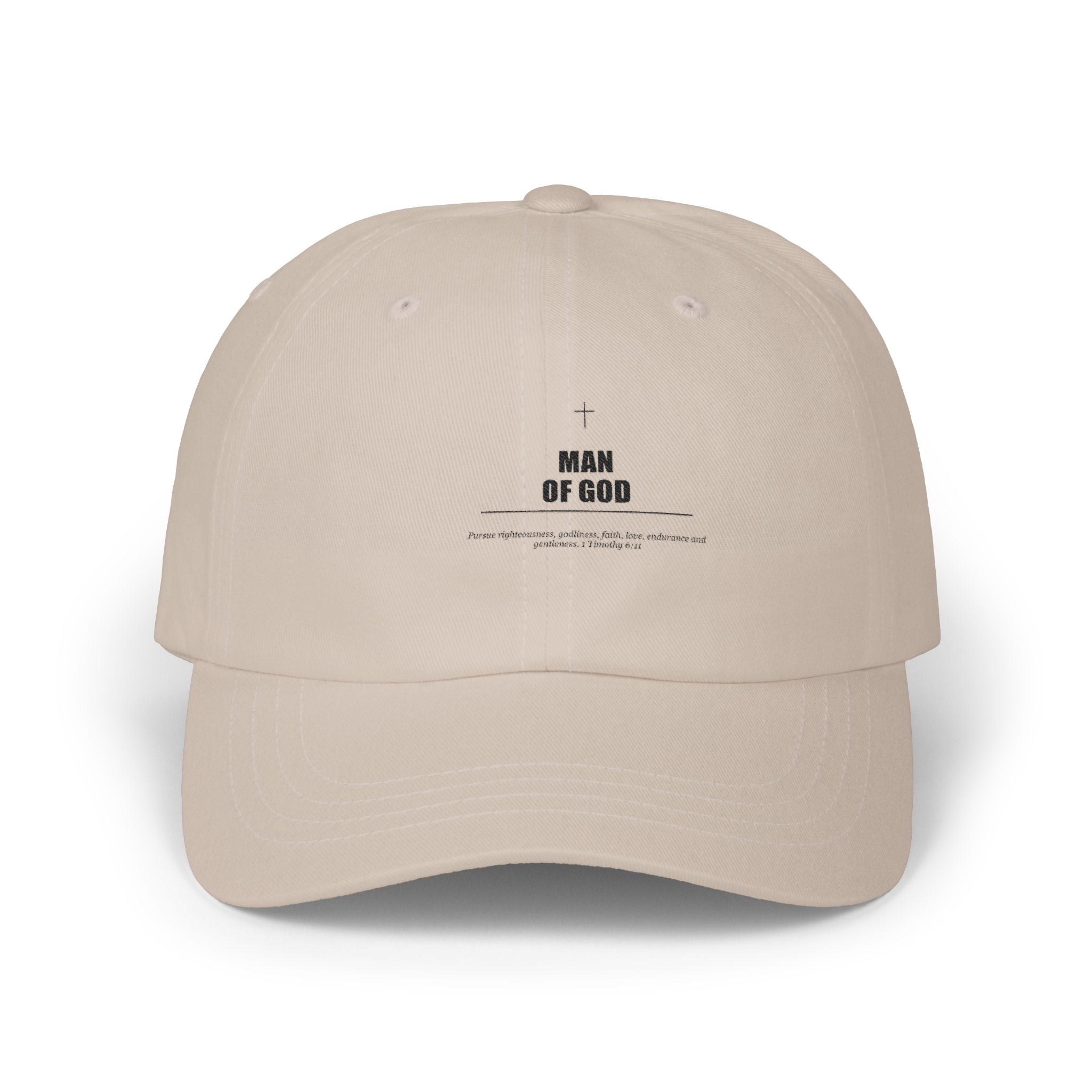 New Life Man of God Dad Cap - Fathers Day Christian Gift